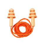 Protetor Auricular Plug Reutilizável Silicone Laranja Cordão Poliester 19DB Pomp Plus Hb004680573 3M - Imagem 4